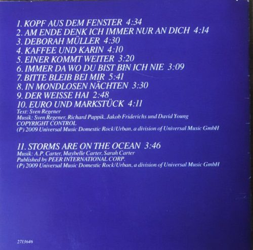 Element Of Crime - Immer Da Wo Du Bist Bin Ich Nie (CD)
