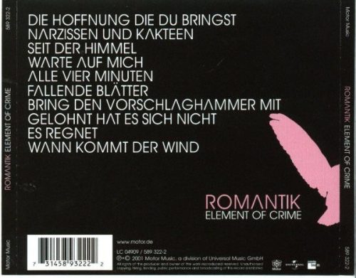 Element Of Crime - Romantik (CD)