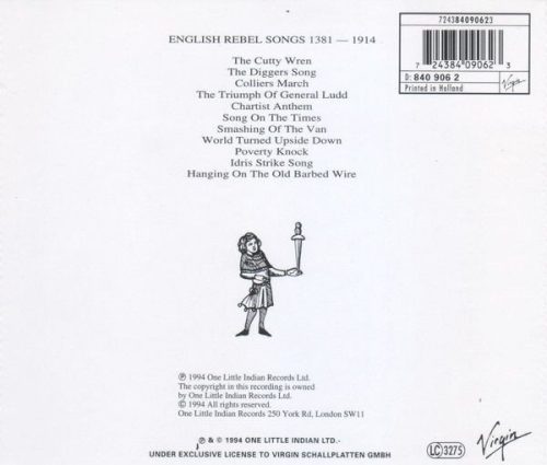 Chumbawamba - English Rebel Songs 1381-1914 (CD)