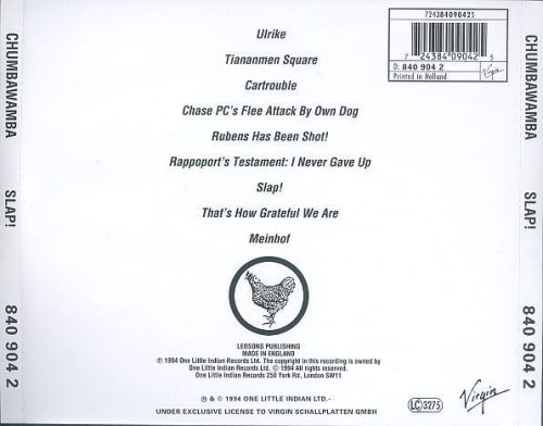 Chumbawamba - Slap! (CD)