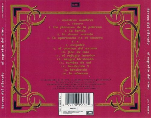 Héroes Del Silencio - El Espíritu Del Vino (CD)