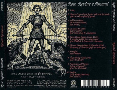 Rose Rovine E Amanti – Rituale Romanum (CD)