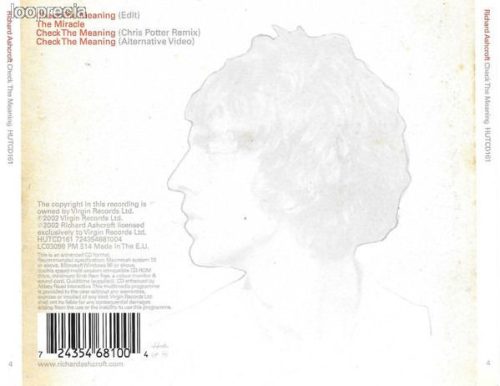 Richard Ashcroft - Check The Meaning (CDs)