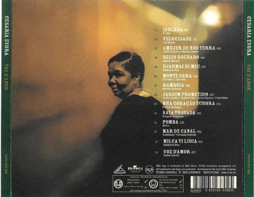 Cesaria Evora - Voz D'Amor (CD)
