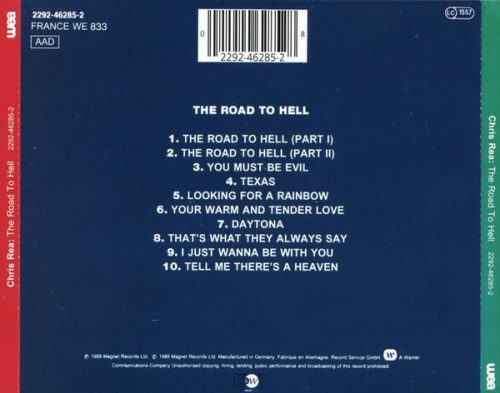 Chris Rea - The Road To Hell (CD)