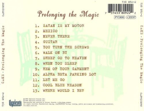 Cake - Prolonging The Magic (CD)