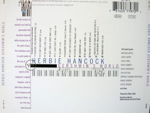 Herbie Hancock - Gershwin's World (CD)