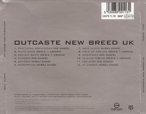 Various - Outcaste New Breed UK (CD)