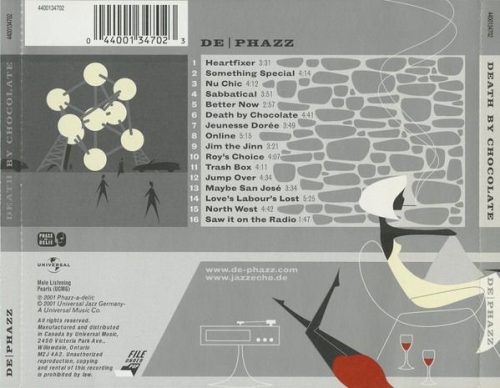 De|Phazz – Death By Chocolate (CD)