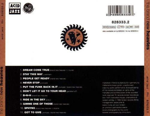 The Brand New Heavies - The Brand New Heavies (CD)