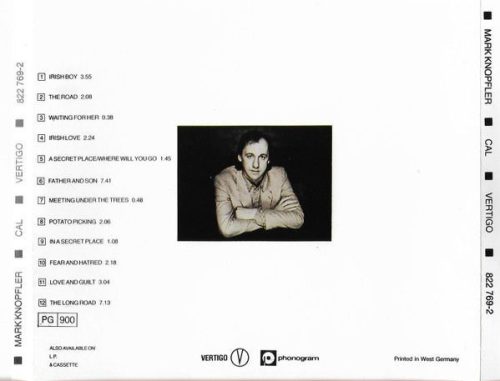 Mark Knopfler - Music By Mark Knopfler From The Film Cal (CD)