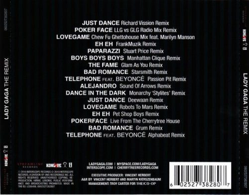 Lady Gaga - The Remix (CD)
