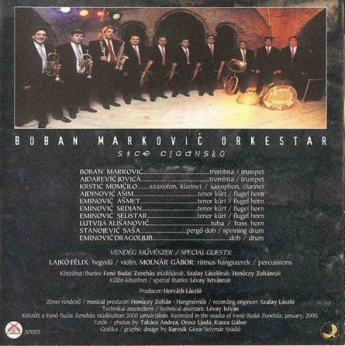 Boban Marković Orkestar Featuring Lajkó Félix - Srce Cigansko (CD)
