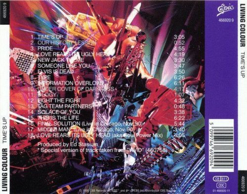 Living Colour - Time's Up (CD)