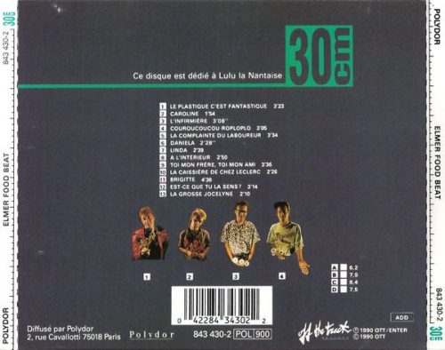 Elmer Food Beat - 30 Cm (CD)