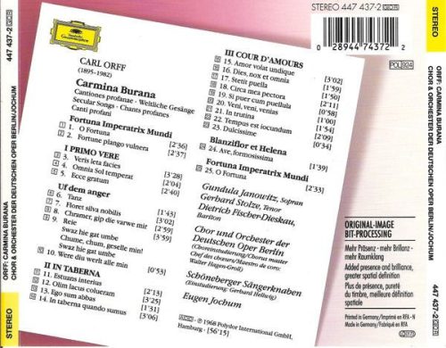 Carl Orff - Carmina Burana (CD)