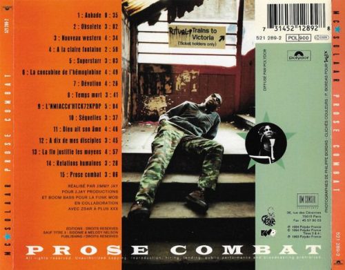 MC Solaar - Prose Combat (CD)