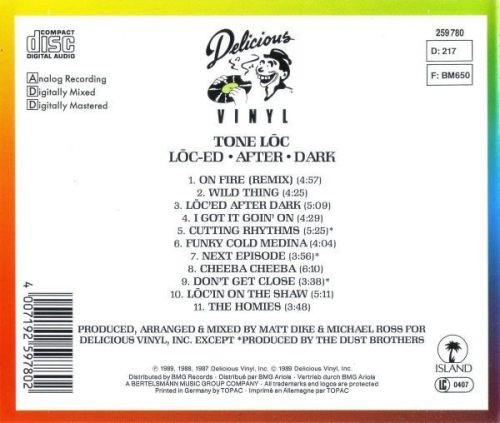 Tone-Lōc - Lōc'ed After Dark (CD)