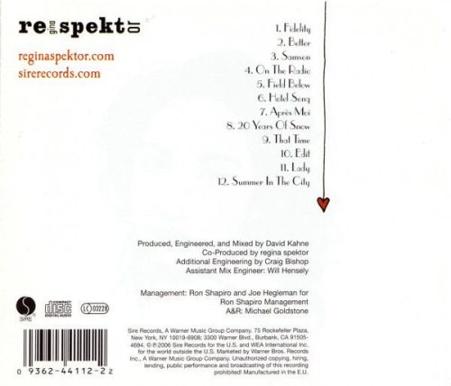 Regina Spektor - Begin To Hope (CD)