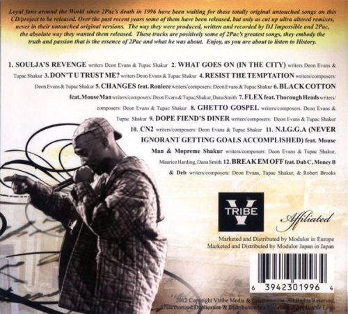 2Pac - Ghetto Gospel - The Birth Of A Legend (CD)