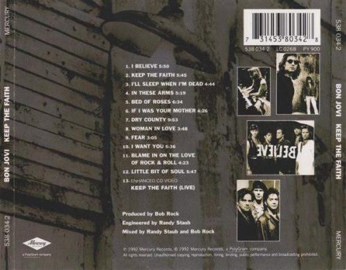 Bon Jovi - Keep The Faith (CD)