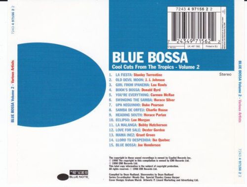 Various - Blue Bossa (Cool Cuts From The Tropics - Volume 2) (CD)