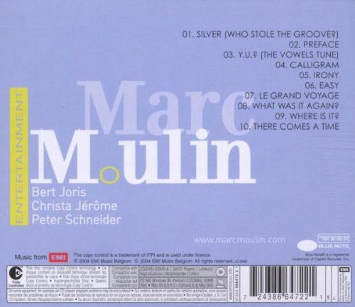 Marc Moulin - Entertainment (CD)