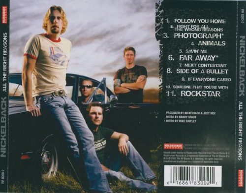 Nickelback - All The Right Reasons (CD)