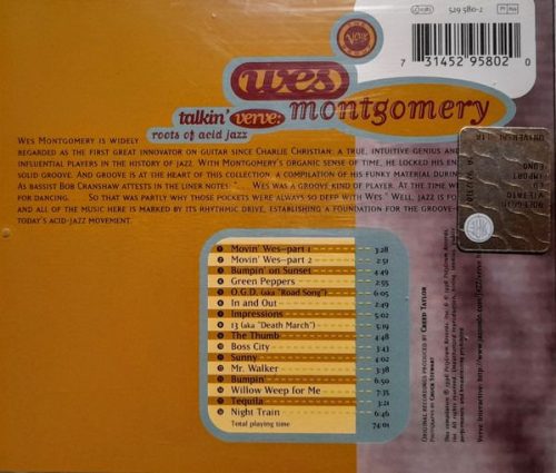 Wes Montgomery - Talkin' Verve Roots Of Acid Jazz (CD)