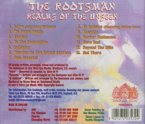 The Rootsman - Realms Of The Unseen (CD)
