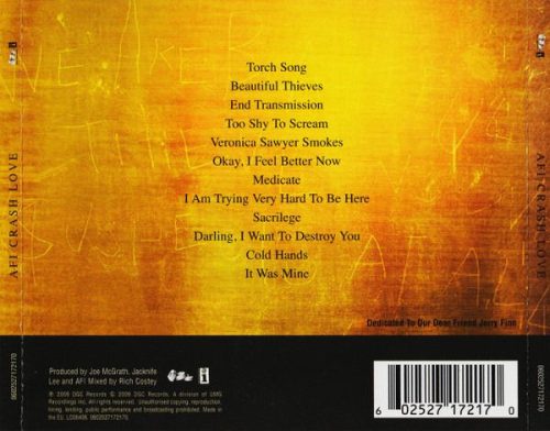 AFI - Crash Love (CD)