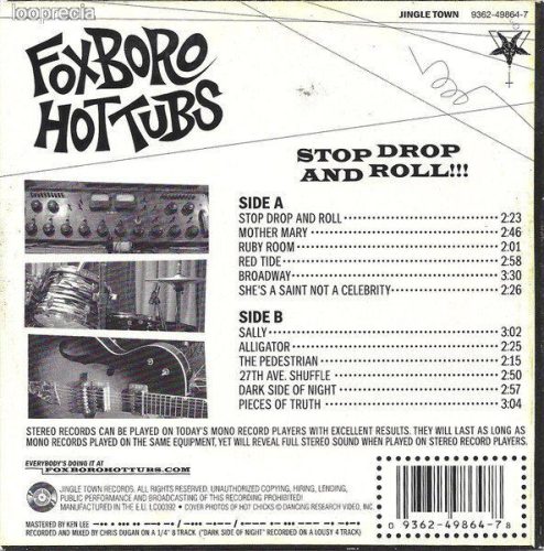 Foxboro Hot Tubs - Stop Drop And Roll!!! (CD)