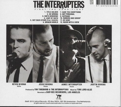 The Interrupters - Fight The Good Fight (CD)