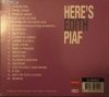 Edith Piaf - Here's Edith Piaf (CD)