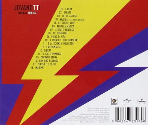 Jovanotti - Lorenzo 2015 CC. (CD)