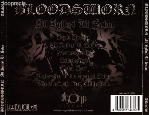 Bloodsworn - All Hyllest Til Satan (CD)