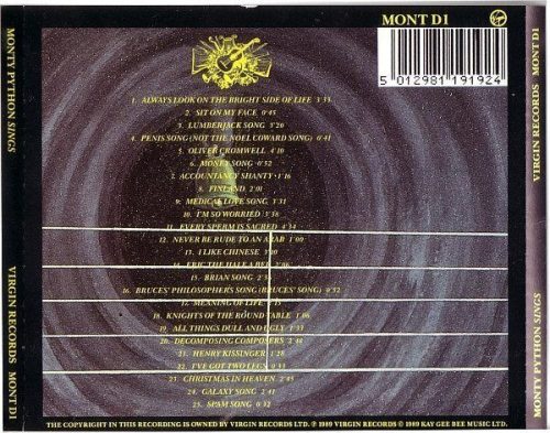 Monty Python - Monty Python Sings (CD)