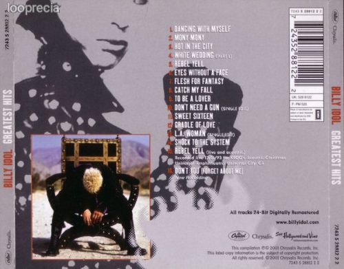 Billy Idol - Greatest Hits (CD)