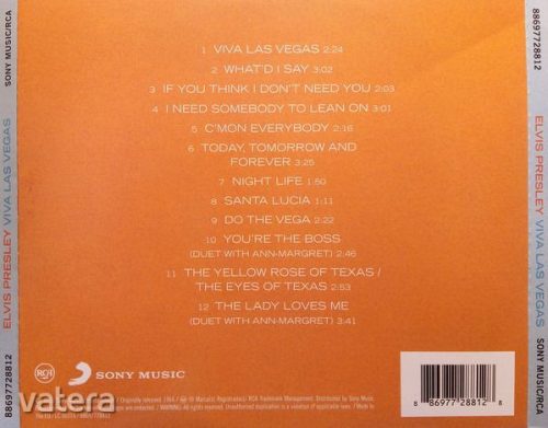 Elvis Presley - Viva Las Vegas (CD)