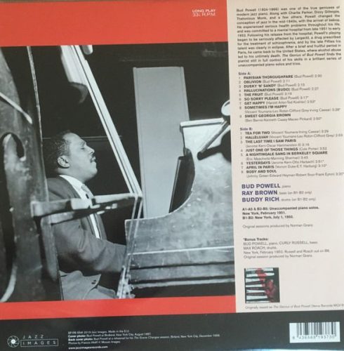 Bud Powell - The Genius Of Bud Powell (LP Vinyl)