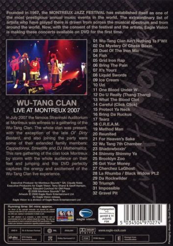 Wu-Tang Clan - Live At Montreux 2007 (DVD)