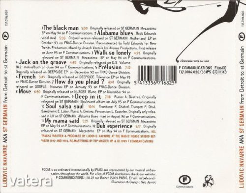 Ludovic Navarre AKA St Germain - From Detroit To St Germain (CD)