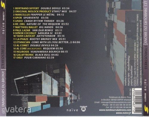 Les Tambours Du Bronx - Stéréostress (CD)