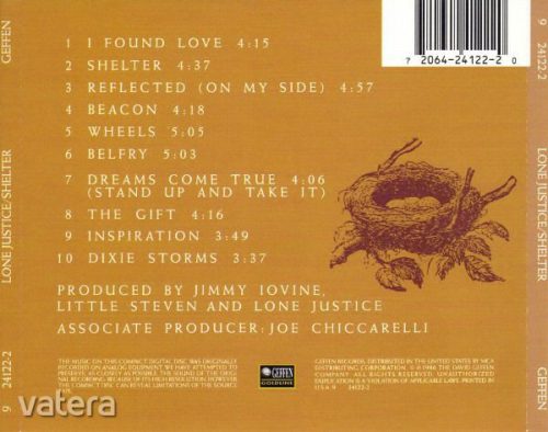Lone Justice - Shelter (CD)