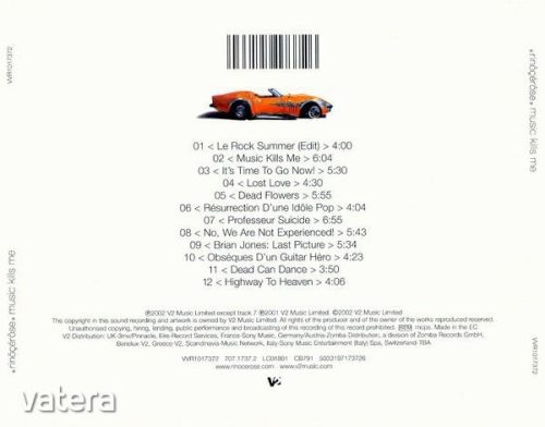 Rinôçérôse - Music Kills Me (CD)