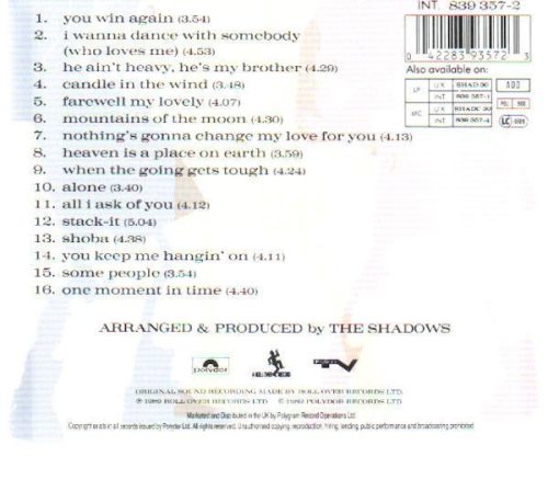 The Shadows - Steppin' To The Shadows (CD)
