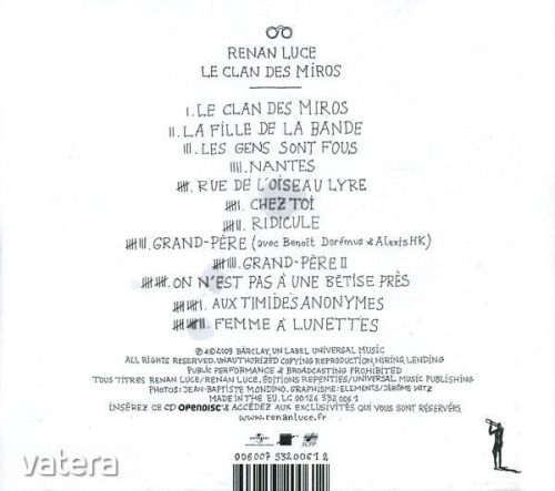 Renan Luce - Le Clan Des Miros (CD)