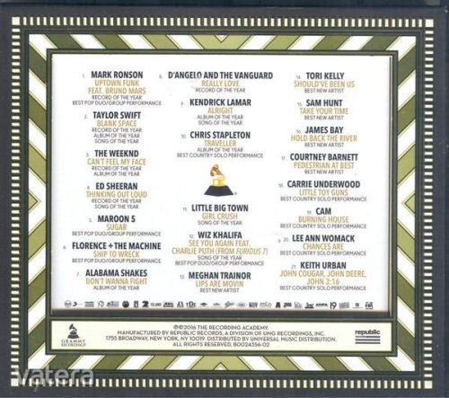 Various - 2016 Grammy Nominees (CD)
