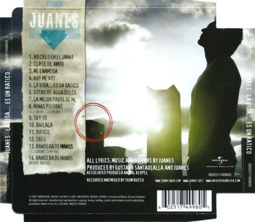 Juanes - La Vida... Es Un Ratico (CD)