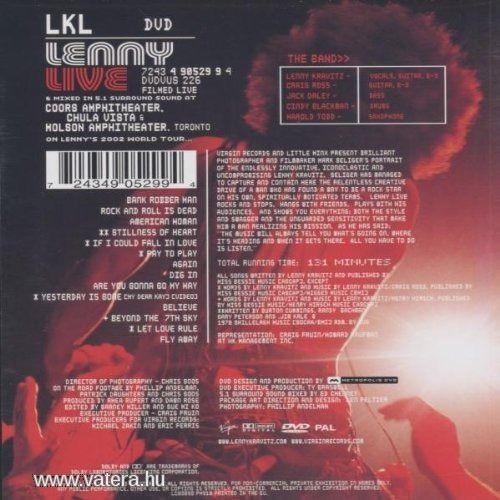Lenny Kravitz - Lenny Live (DVD)